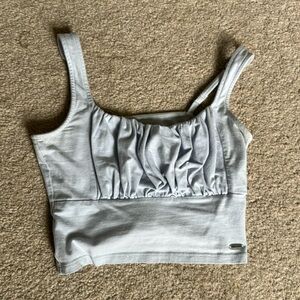 hollister light blue top